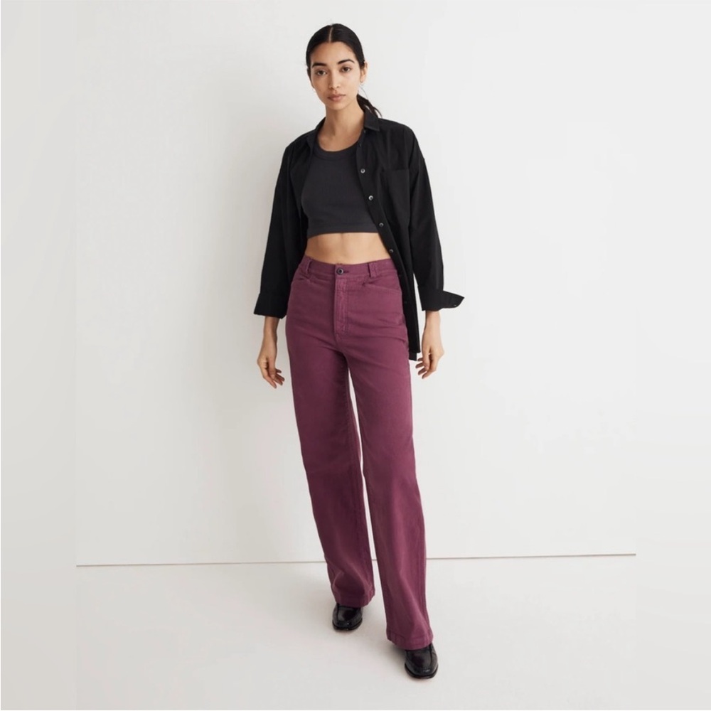 NWT Madewell Emmett wide leg, 25P